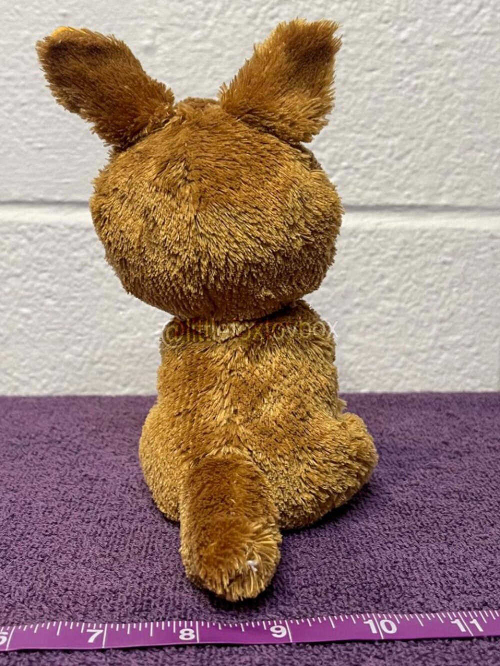 Ty Beanie Boos Kipper Kangaroo Plush Joey Brown Gold Sparkle Eyes Australian ESA - Picture 4 of 7
